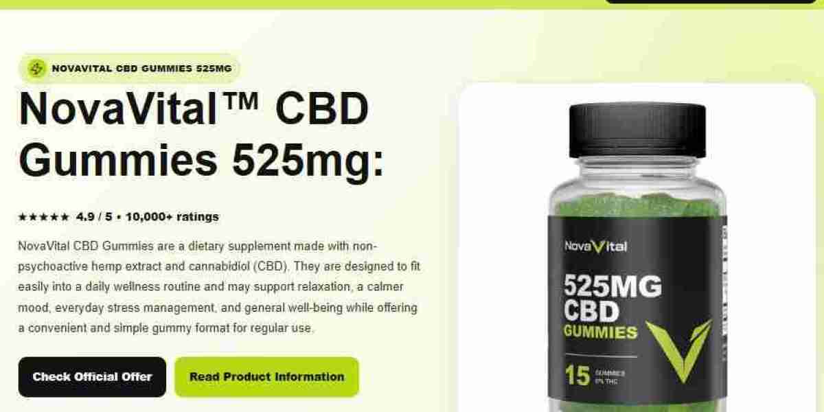 Nova Vital CBD Gummies 2026 – Everything You Need to Know Before Buying