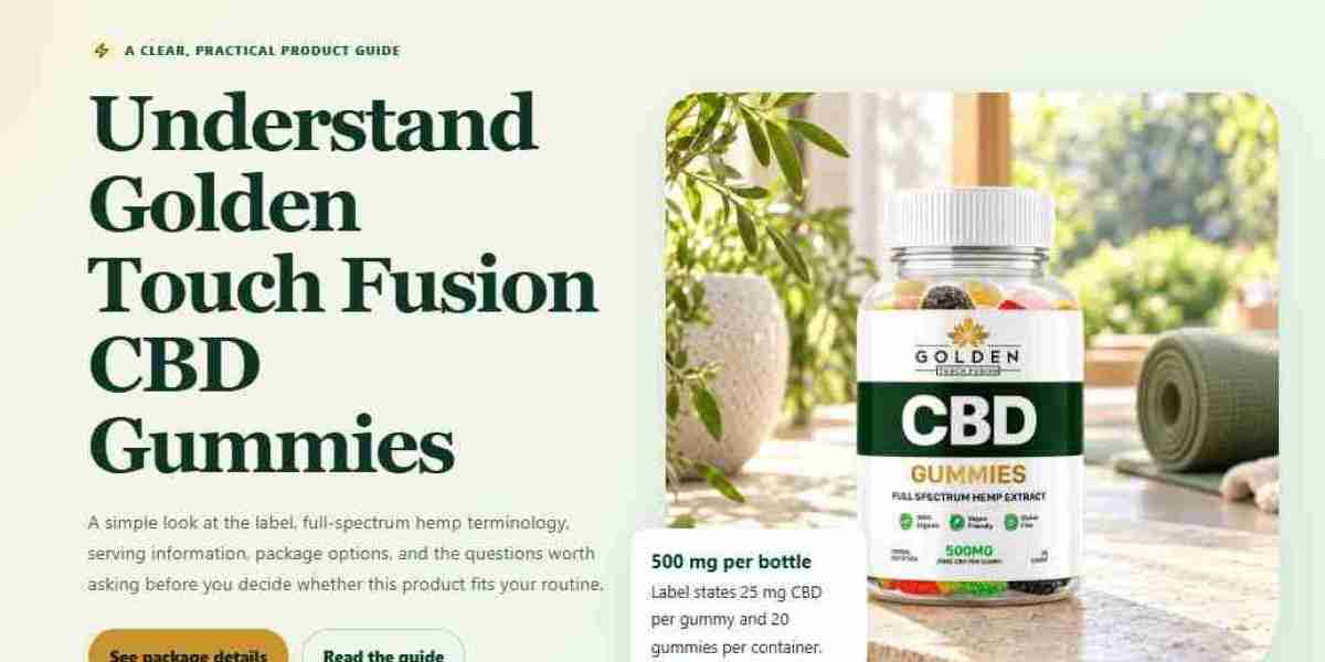 How does Golden Touch Fusion CBD Gummies work in the body?