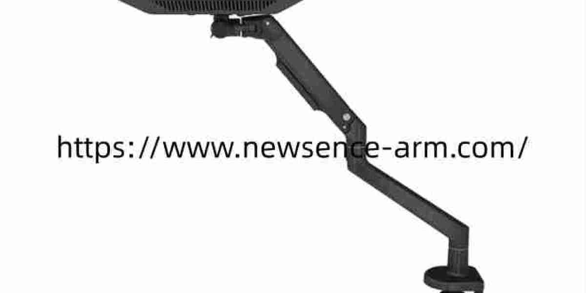 Wall Mount Medical Monitor Arm for Clinical Workspaces