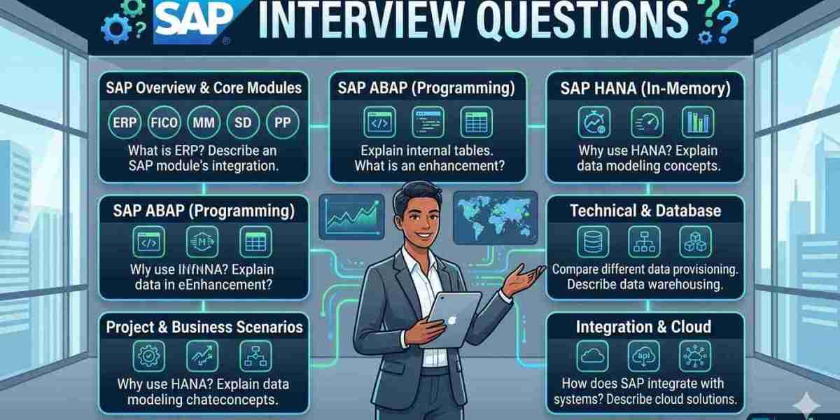 SAP Interview Questions: 50+ Questions and Answers for Freshers