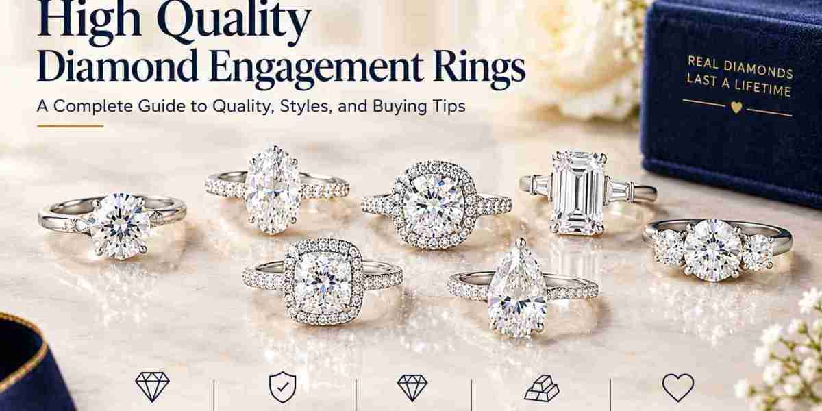 High Quality Diamond Engagement Rings: A Complete Guide to Quality, Styles, and Buying Tips