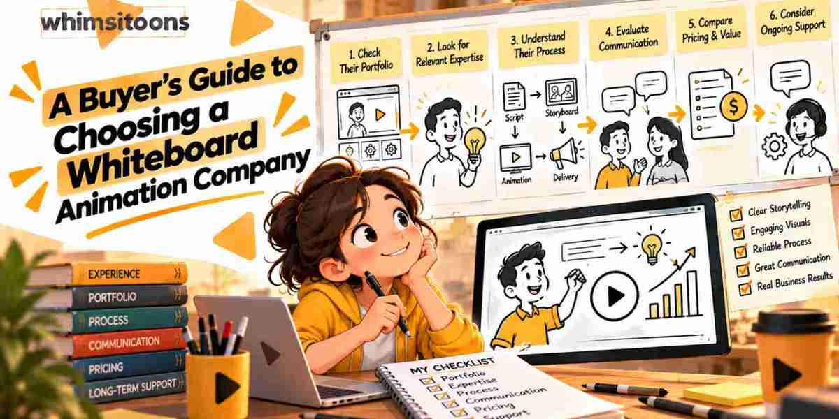 A Buyer’s Guide to Choosing a Whiteboard Animation Company