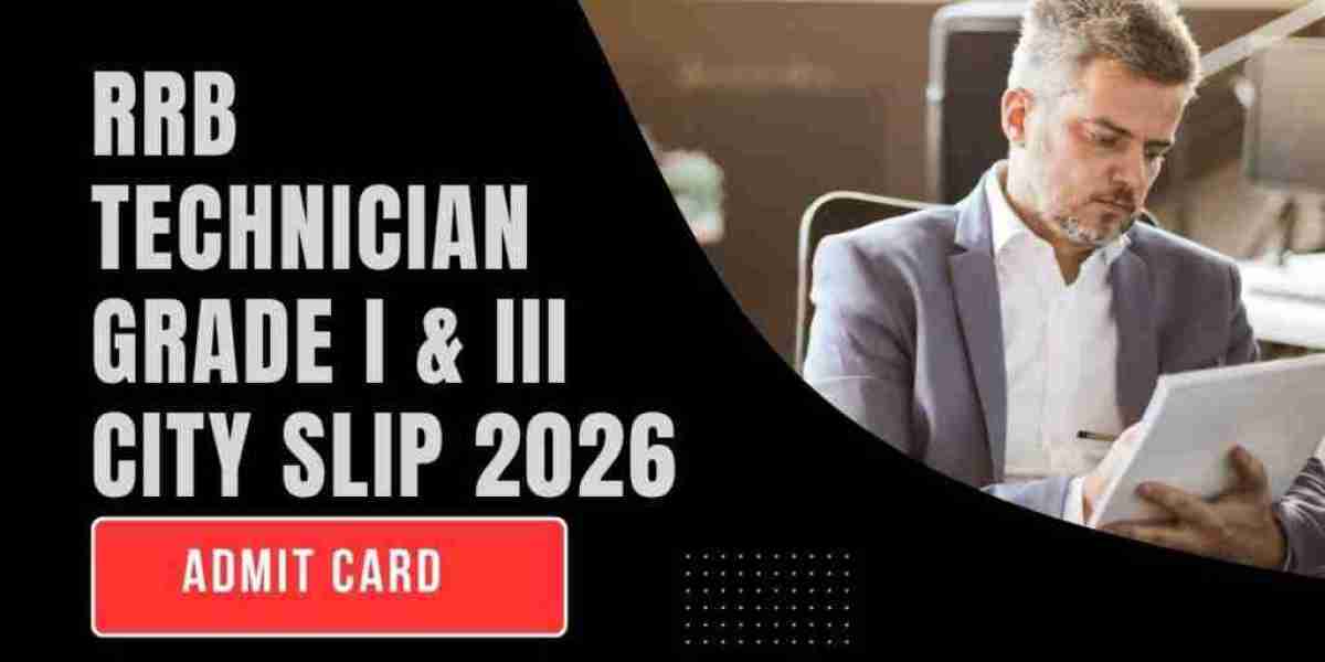 RRB Technician Admit Card 2026