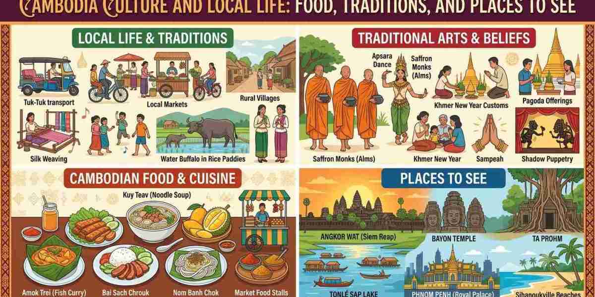 Cambodia Culture and Local Life: Food, Traditions, and Places to See