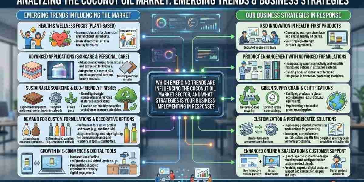 Coconut Oil Market Trends, Innovations, Growth & Future Opportunities