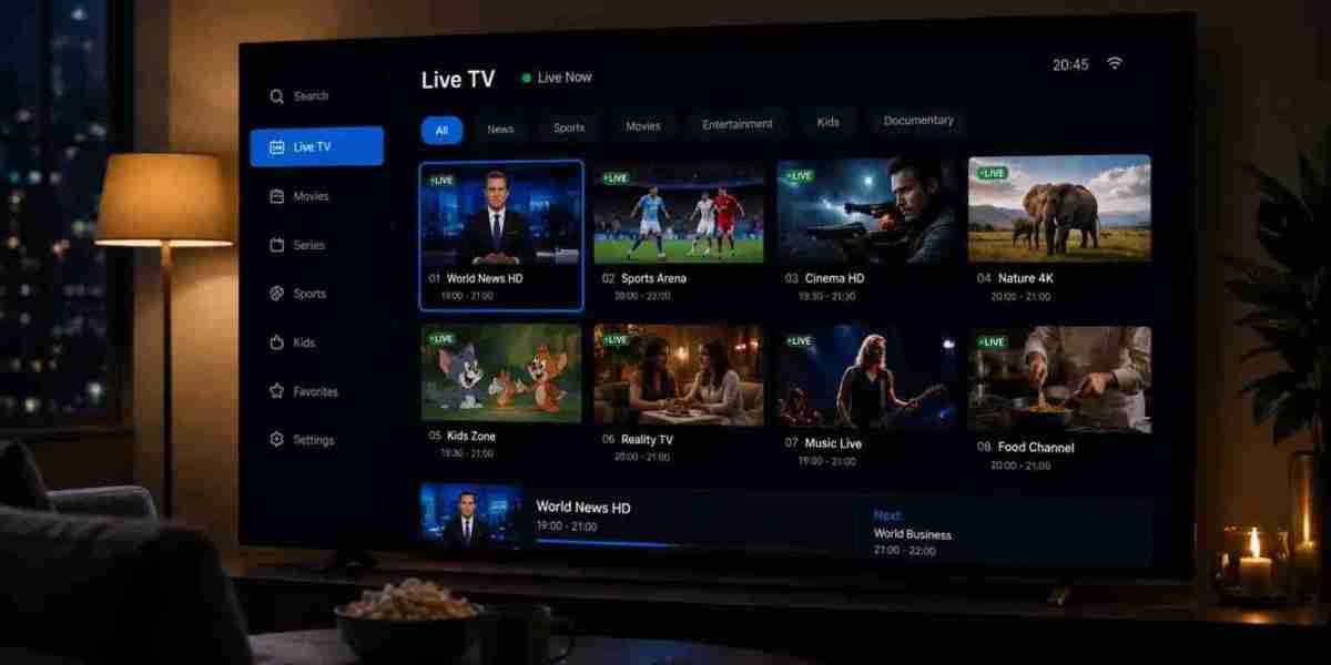 How to Enjoy IPTV Content on a Large Smart TV Screen