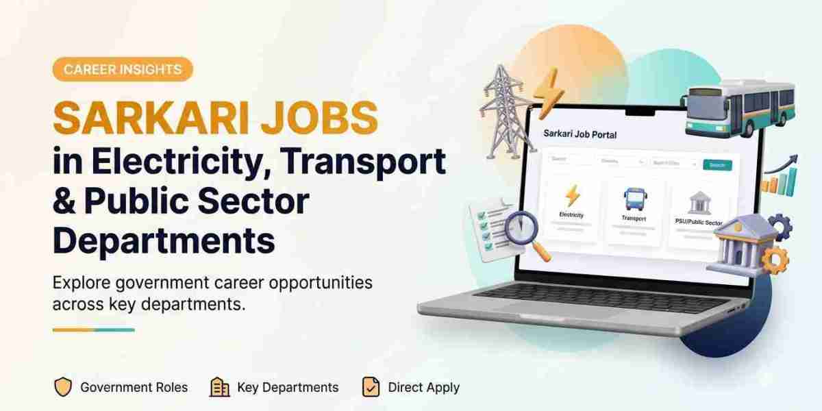 Which Sarkari Jobs Are Available in Electricity, Transport and Public Sector Departments?