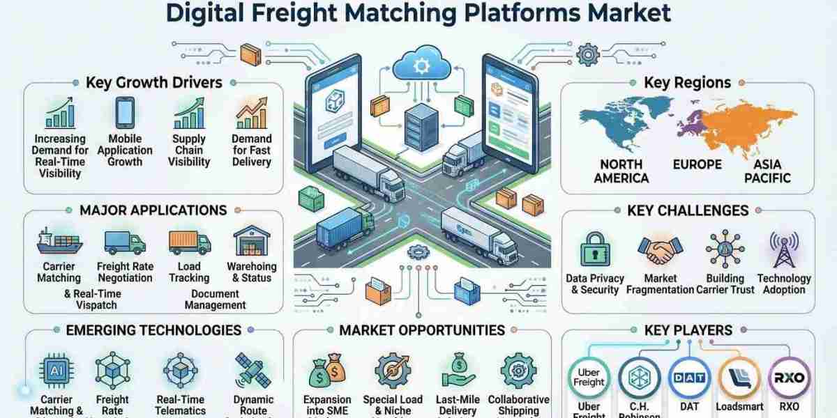 Digital Freight Matching Platforms Market: Key Drivers Behind Industry Expansion
