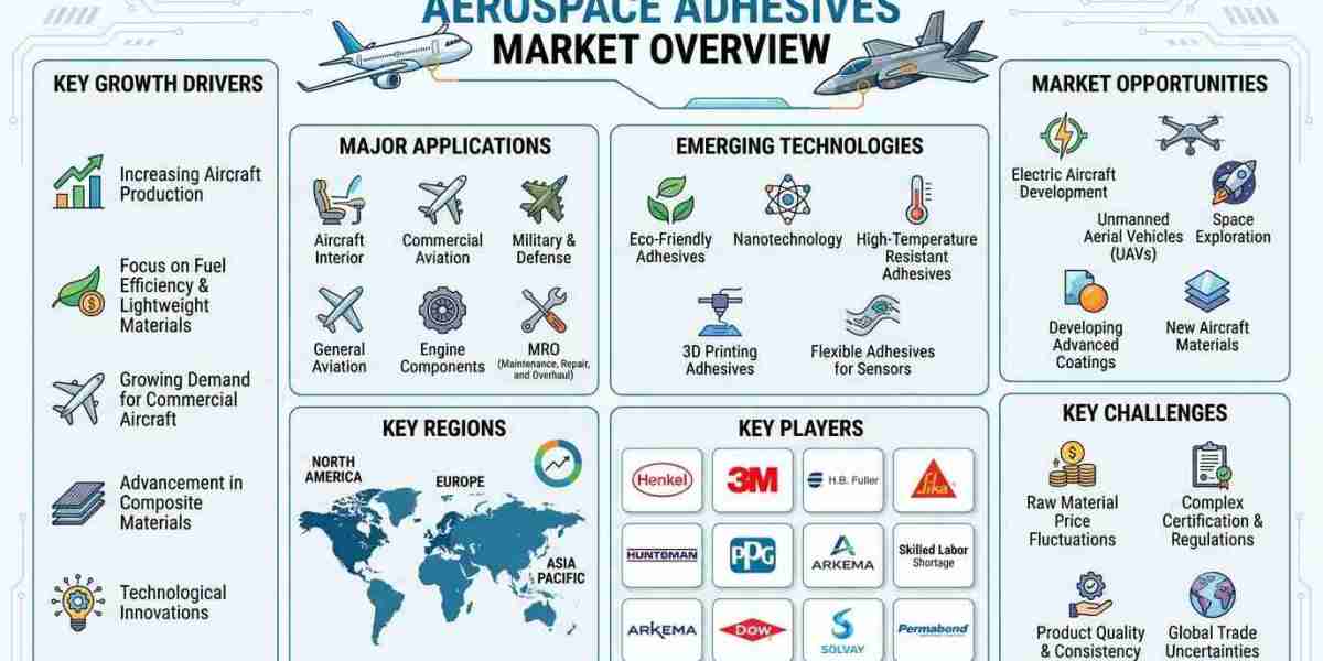 Aerospace Adhesives Market: Key Drivers Behind Industry Expansion