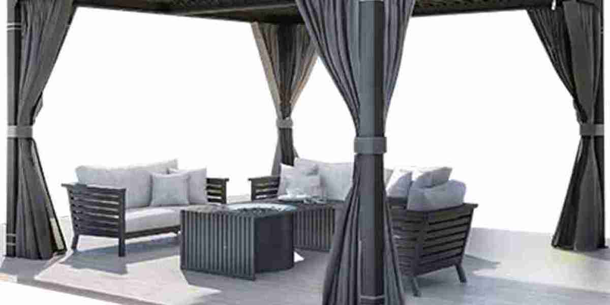 Designing an Outdoor Gathering Space with a Wrought Iron Gazebo