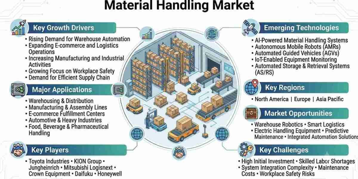 Material Handling Market Outlook 2026–2033: Market Size, Growth Drivers, Emerging Trends, and Future Opportunities