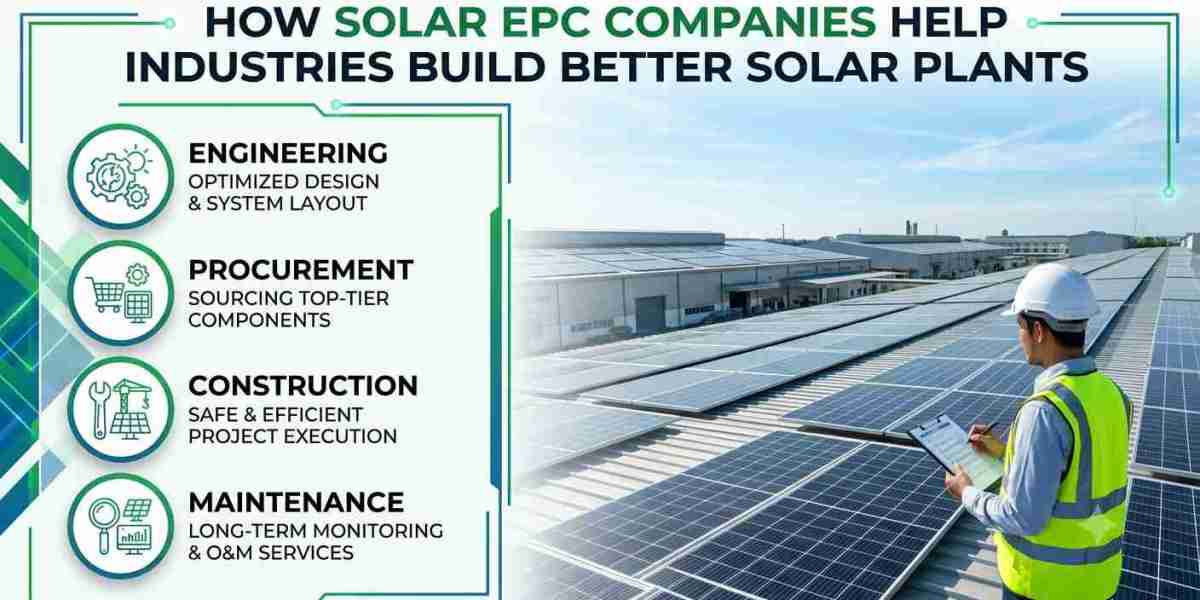 How Solar EPC Companies Help Industries Build Better Solar Plants