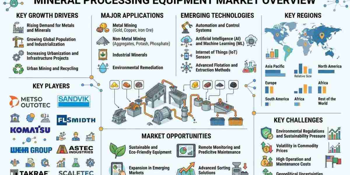 Mineral Processing Equipment Market: Key Drivers Behind Industry Expansion