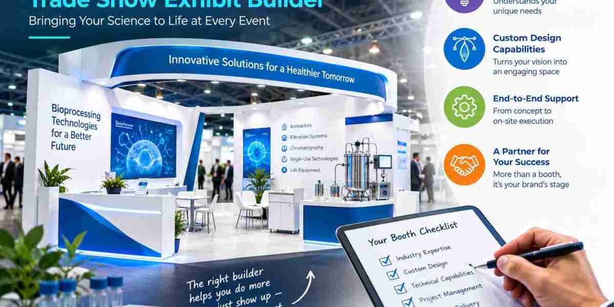 How to Choose the Right Bioprocess Trade Show Exhibit Builder for Your Brand